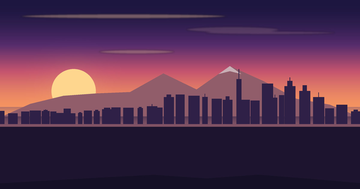 Illustrated view of Denver